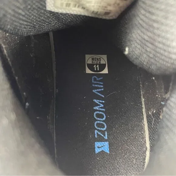 Nike Zoom Morgan 2 Blue/Black Mid Sneakers Men’s Sz 11 (407360-044) - Picture 9 of 10